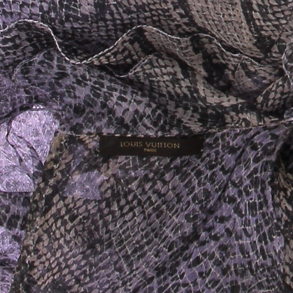 Robe imprimée python