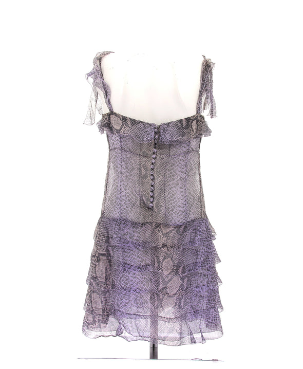 Robe imprimée python