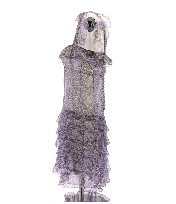 Robe imprimée python