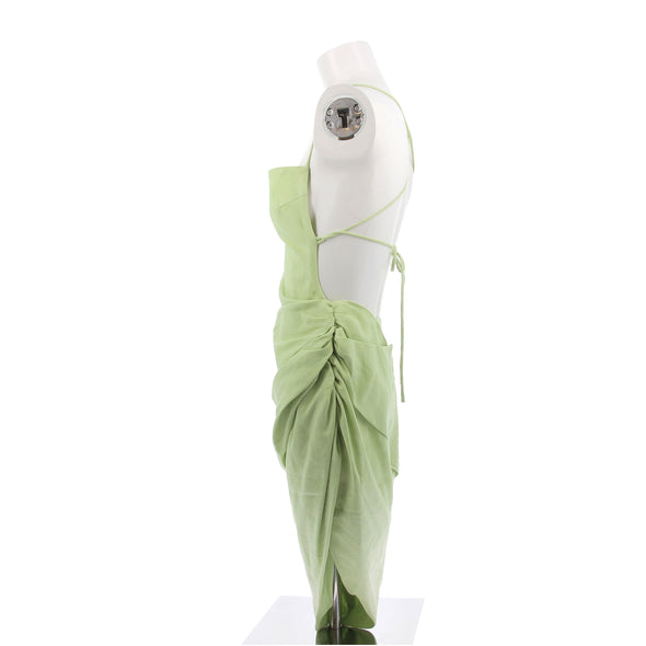 Robe verte "Le Coup de Soleil"