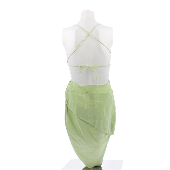 Robe verte "Le Coup de Soleil"