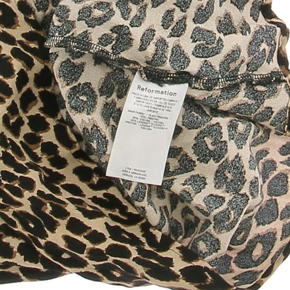 Mini robe léopard