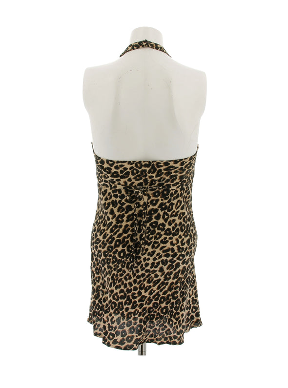 Mini robe léopard