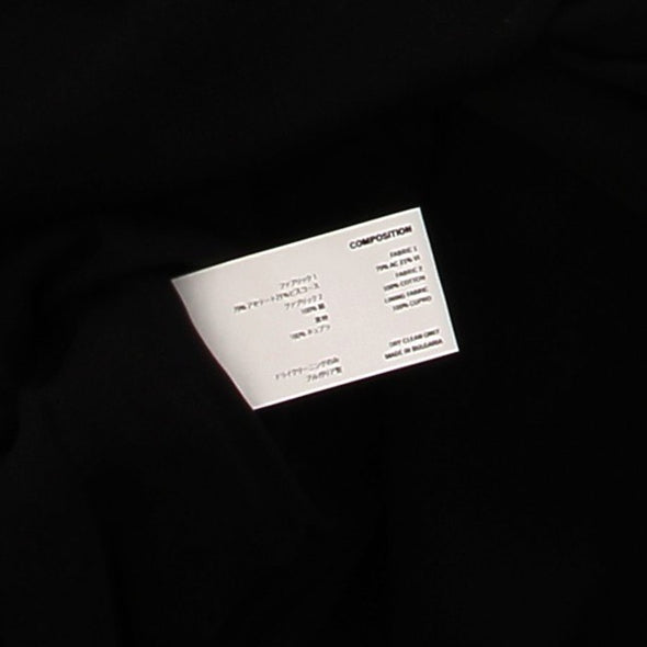 Robe noire cut out
