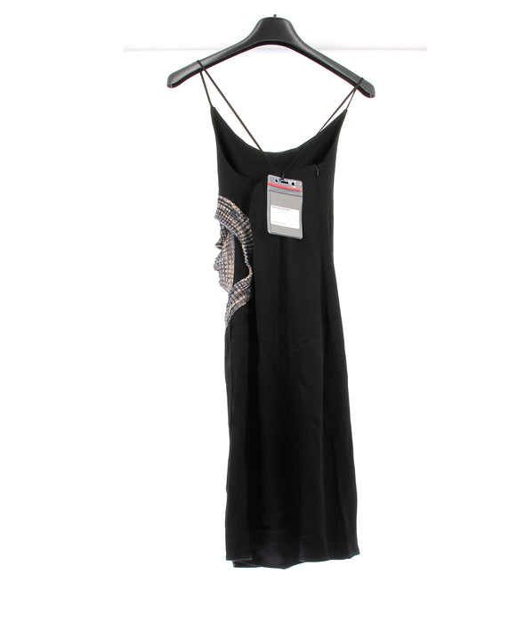 Robe noire cut out