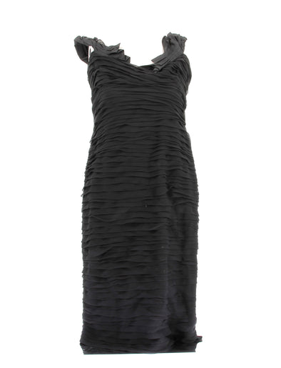 Robe en soie noire