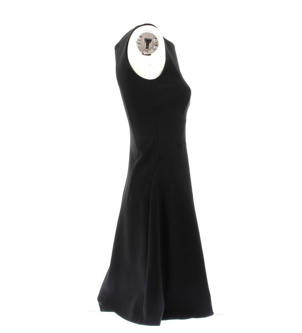 Robe en laine noire