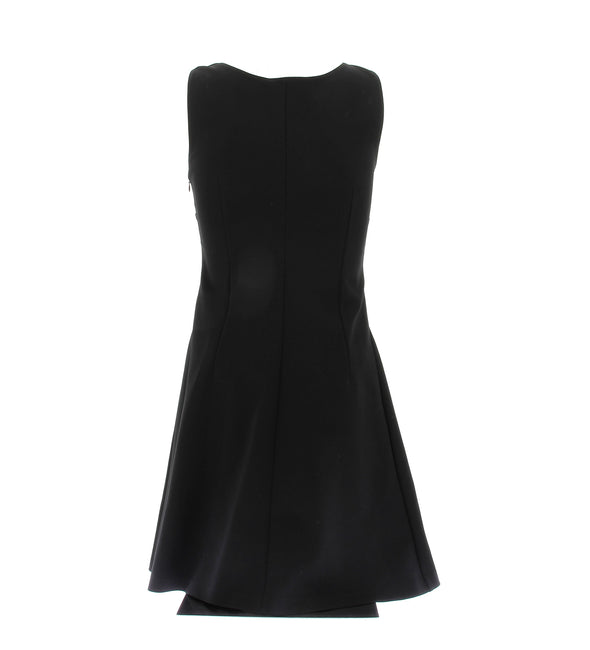 Robe en laine noire