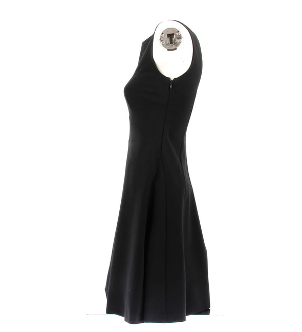Robe en laine noire