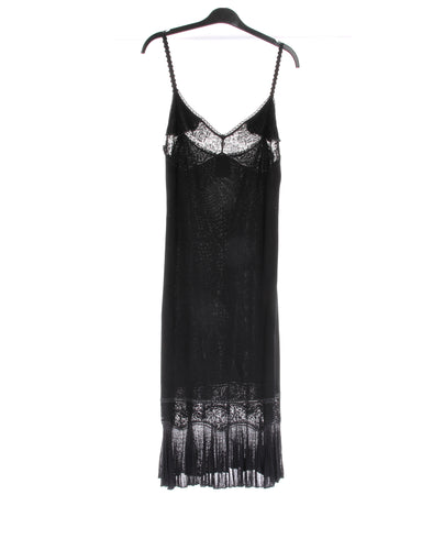 Robe à dentelle noire