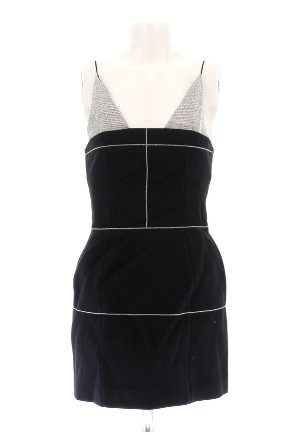 Mini robe "Hourglass" noire
