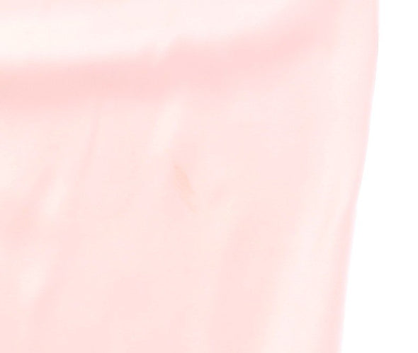 Robe nuisette rose à dentelle et strass