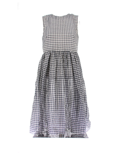 Robe Vichy en laine
