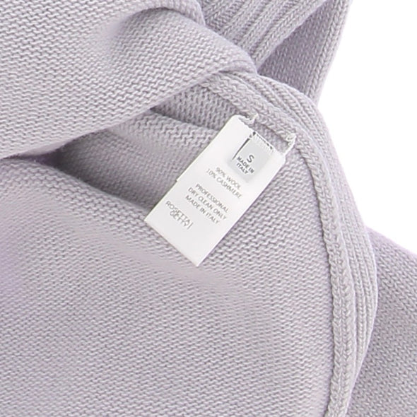 Pull col roulé en laine