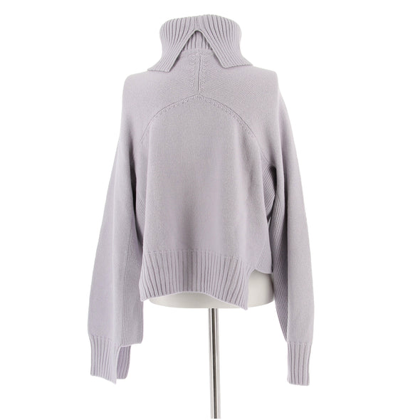 Pull col roulé en laine