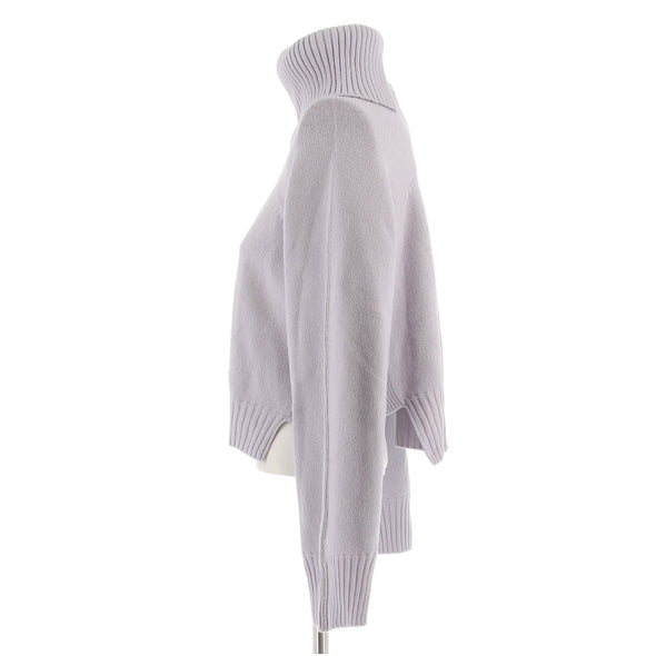 Pull col roulé en laine