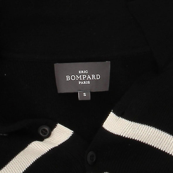 Robe en soie rayée