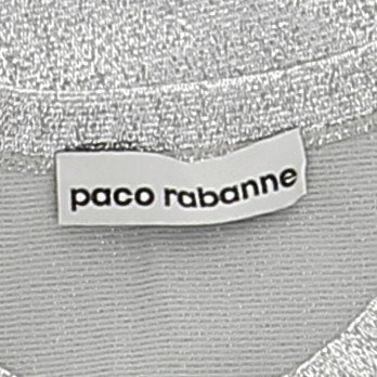 Robe argentée