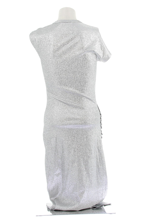 Robe argentée