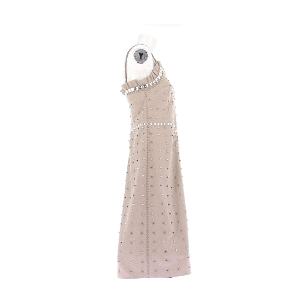 Robe en laine à ornements