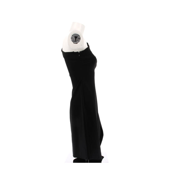 Robe asymétrique bicolore