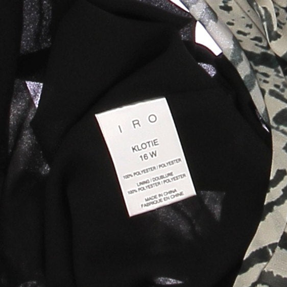 Robe grise "Klotie"