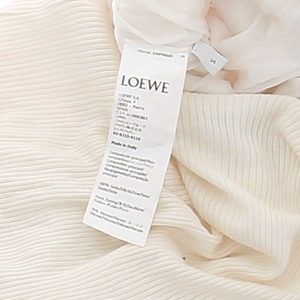 Robe en soie blanche