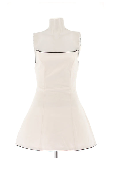 Robe bustier blanche