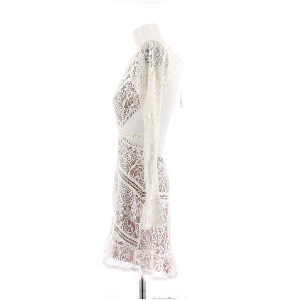 Robe en dentelle