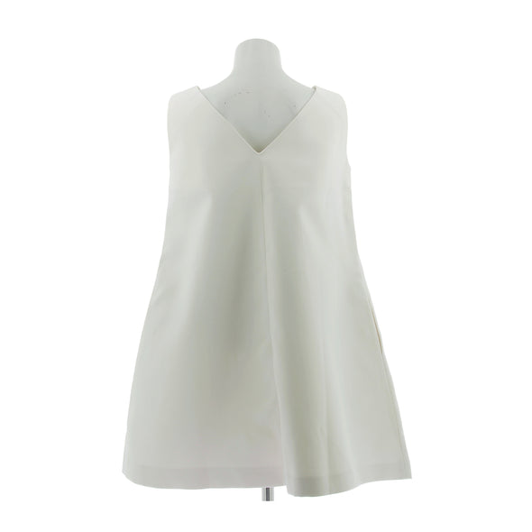 Robe trapèze blanche