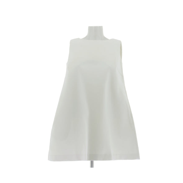 Robe trapèze blanche