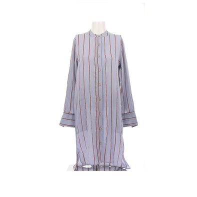Robe chemise à rayures