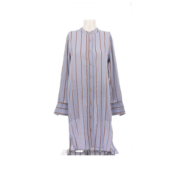Robe chemise à rayures