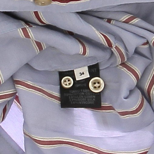 Robe chemise à rayures