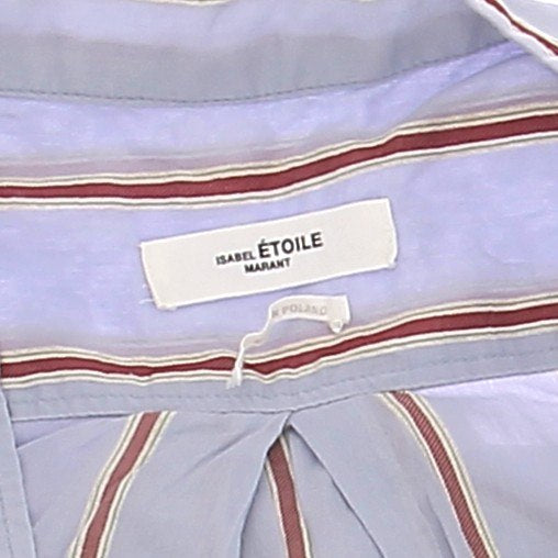 Robe chemise à rayures
