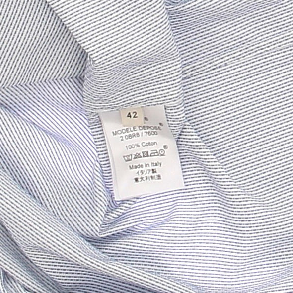 Robe chemise à rayures