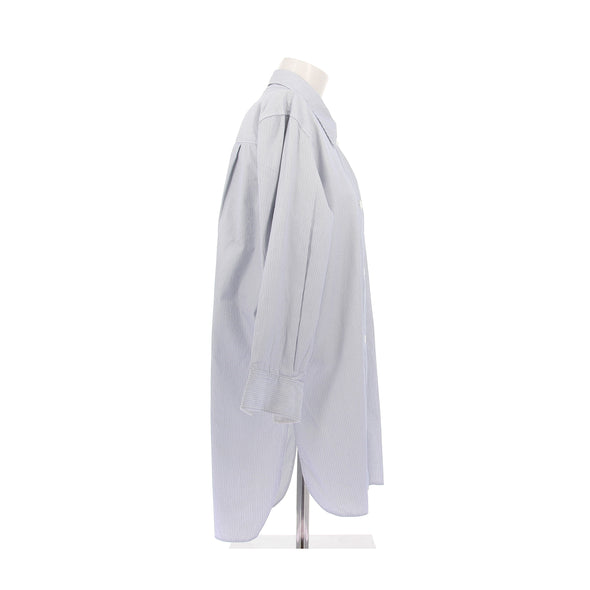 Robe chemise à rayures