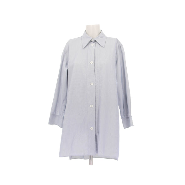 Robe chemise à rayures