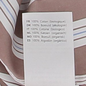 Robe chemise rayée