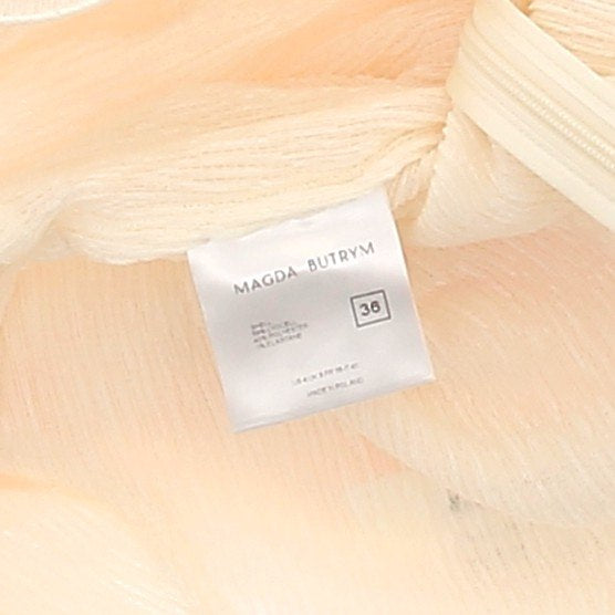 Robe de plage crème