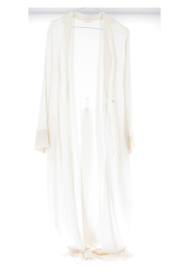 Robe de chambre en soie