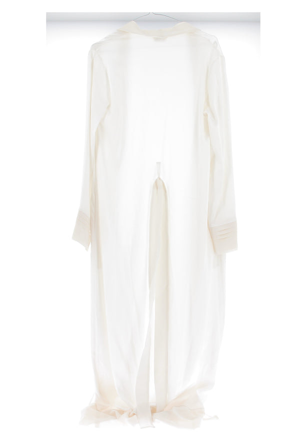 Robe de chambre en soie
