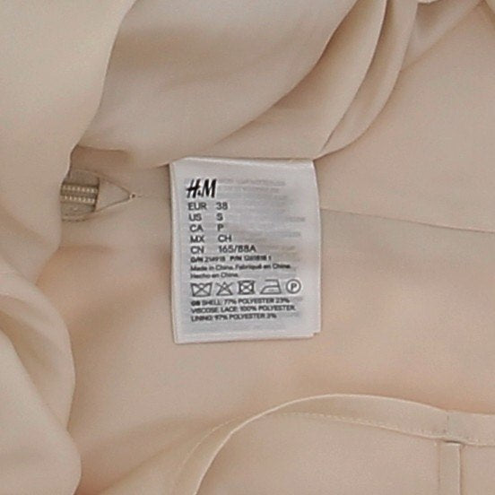 Robe en crochet crème