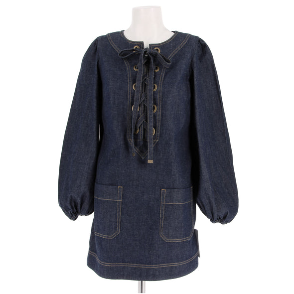 Robe en denim