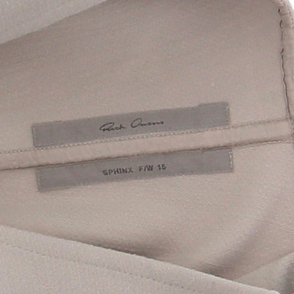 Robe en laine grise