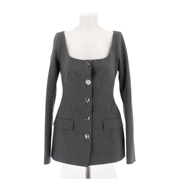 Blazer gris "Marie"