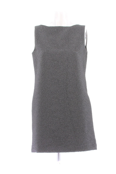 Robe courte grise