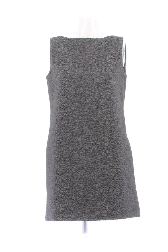 Robe courte grise