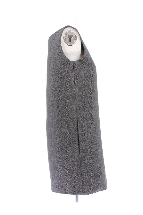 Robe courte grise