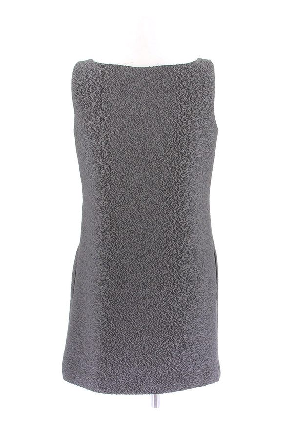 Robe courte grise